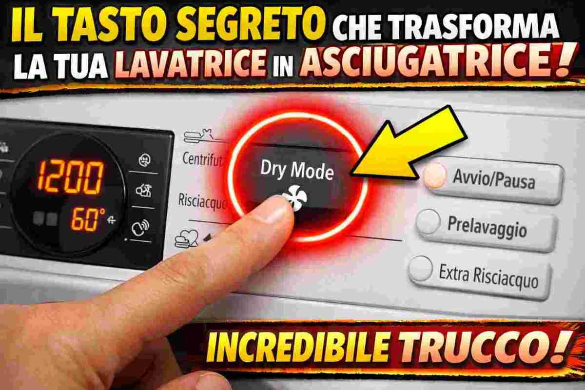 Tasto segreto lavatrice