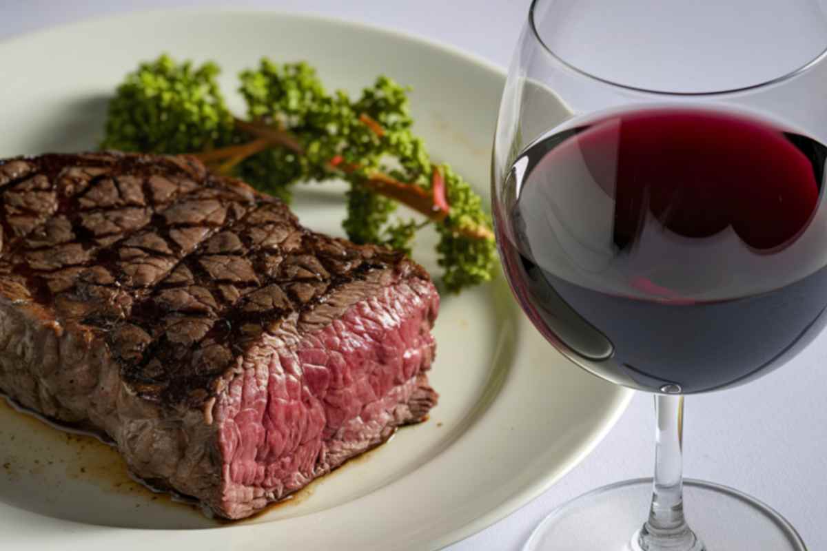 bistecca e vino abbinamento