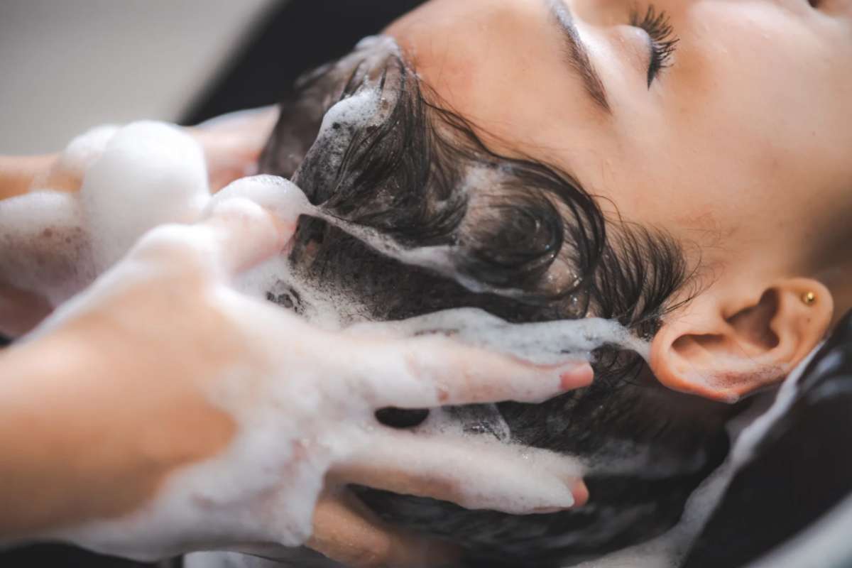 Lavare i capelli