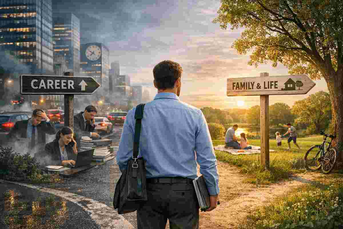 Mi sono licenziata per rivedere mio figlio sveglio: perché sempre più persone dicono no alla carriera per riprendersi la vita