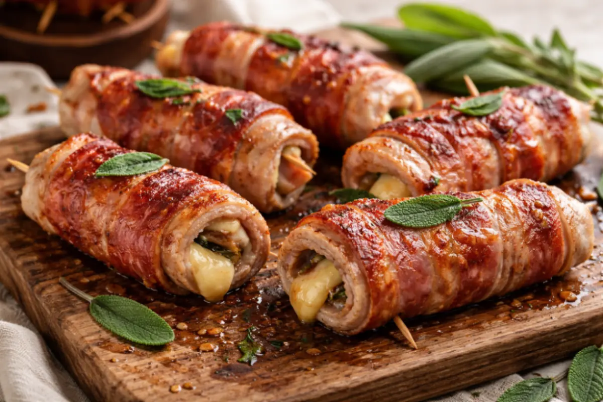 Involtini lonza speck